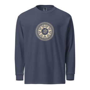 ROSE COMPASS - Custom Colors Long Sleeve Tee